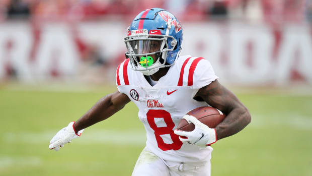 Elijah Moore Ole Miss Receiver